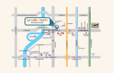 ศุภาลัย วิสต้า ห้าแยกปากเกร็ด / Supalai Vista Pak Kred Intersection