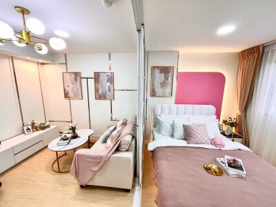 ลุมพินีเซ็นเตอร์ นวมินทร์ (แฮปปี้แลนด์ เฟส 5) / 🌟 1 ห้องนอน 1 ห้องน้ำ 1 ห้องครัว 🌟 อาคาร B ชั้น 6