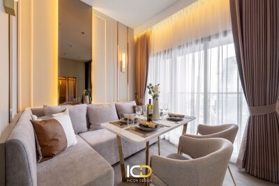 ดิ แอดเดรส สยาม - ราชเทวี / 📍 ขนาด 36.33 ตร.ม. | 1 ห้องนอน 1 ห้อ-4