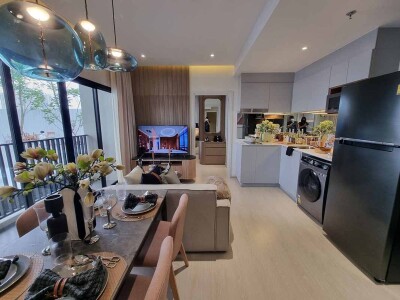 นิว ริเวอร์เรสต์ ราษฎร์บูรณะ / 🛏 2 ห้องนอน | 🚿 2 ห้องน้ำ 📐 ขนาด 50.25 ตร.ม.