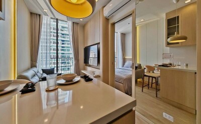 โนเบิล สเตท 39 / ห้อง 1 Bedroom 1 Bathroom 30 ตารางเมตร ชั้น 24 ห้องใหม่พึ่งแต่งเสร็จ ยังไม่เคยมีคนเช่า