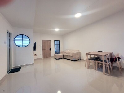 บ้านพฤกษา 12/1 รังสิต คลอง 3 / 18 ตรว., 3 ห้องนอน, 2 ห้องน้ำ, ห้องครัวใหญ่+มินิบาร์ สไตล์วินเทจ