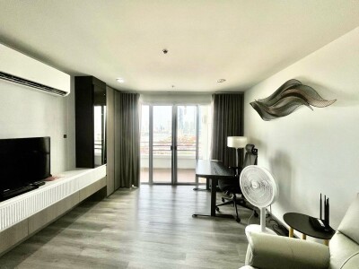 ริเวอร์ เฮเว่น (เจริญกรุง 76/1) / 📍 ห้องมุม ชั้น 17 | วิวเอเชียทีค | ขนาดประมาณ 63 ตร.ม. (รวมระเบียง)-2