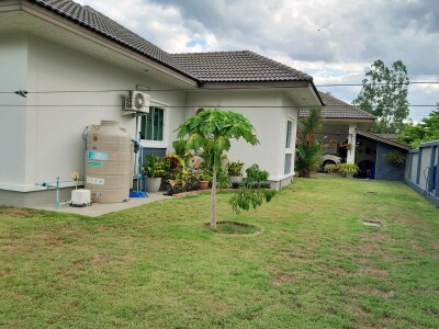 บ้านเดี่ยว 2 หลัง บนที่ดิน 1ไร่ ตกแต่งพร้อมอยู่