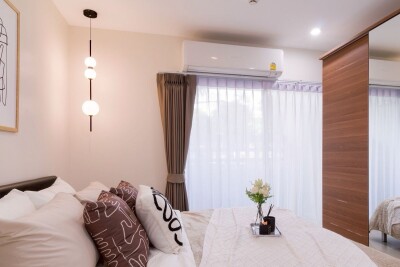 เมโทร พาร์ค สาทร / 📐 ขนาด: 34.82 ตร.ม. 🏢 ชั้น 1 อาคาร F | ระเบียงหันทิศตะวันออก