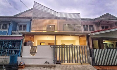 บ้านพฤกษา 12/1 รังสิต คลอง 3 / 18 ตรว., 3 ห้องนอน, 2 ห้องน้ำ, ห้องครัวใหญ่+มินิบาร์ สไตล์วินเทจ