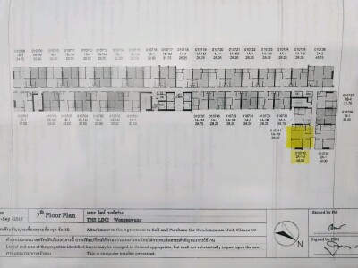 เดอะ ไลน์ วงศ์สว่าง / 49.09 ตร.ม.  ห้องมุม ชั้น 7 *-14