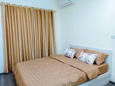 ริชพาร์ค แอท ทริปเปิ้ล สเตชั่น / พื้นที่ 28 ตรม.   ชั้น 1    1 ห้องนอน 1 ห้องน้ำ  ห้องสวยแต่งครบ