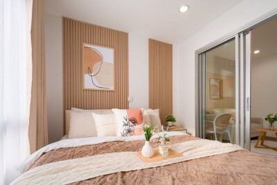 เอ พลัส 2 รัตนาธิเบศร์ / แบบ 1 ห้องนอน 1 ห้องน้ำ  ชั้น 2  ขนาด 29.23 ตร.ม.-12