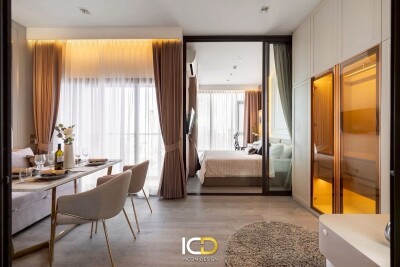 ดิ แอดเดรส สยาม - ราชเทวี / 📍 ขนาด 36.33 ตร.ม. | 1 ห้องนอน 1 ห้อ-12