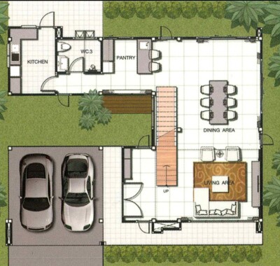 หมู่บ้านเดอะแกรนด์บ้านราชพฤกษ์ สุวินทวงศ์-สุวรรณภูมิ / พื้นที่ใช้สอย 296 ตรม 2 ชั้น 3 ห้องนอน 3 ห้องน้ำ 1 ห้องครัว ที่จอ