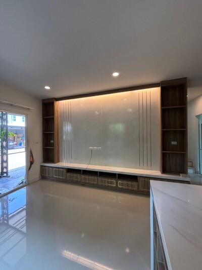 บ้านแฝด สวย ตกแต่งพร้อม ทำเลดี สงบ ปลอดภัย ใกล้แหล่งชุมช