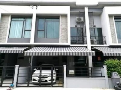 พลีโน่ บางใหญ่ / ทาวน์โฮม 2 ชั้น หน้ากว้าง 5.5 เมตร ที่ดินเริ่มต้น 20.5 ตร.วา 3 ห้องนอน 1 ห้องอเนกประสงค์-1