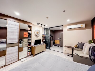 ไอดีโอ โมบิ บางซื่อ แกรนด์ อินเตอร์เชนจ์ / 📍 Studio ขนาด 27.20 ตร.ม. ชั้น 25-3