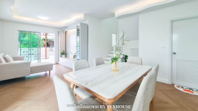 พฤกษาวิลล์ 27 มีนบุรี - สุขาภิบาล 2 / เนื้อที่ : 24 ตารางวา 3 ห้องนอน 2 ห้องน้ำ 1 ที่จอดรถ 1 ห้องครัว 1 ห้องรับแขก