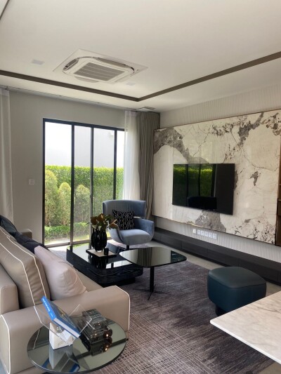 มัณฑนา บางนา กม.15 / 🏠 พื้นที่ใช้สอย: 283 ตร.ม. 🔝 จำนวนชั้น: 2 ชั้น