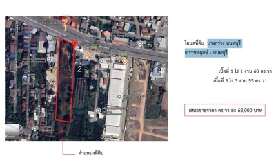 ที่ดิน บางกร่าง นนทบุรี