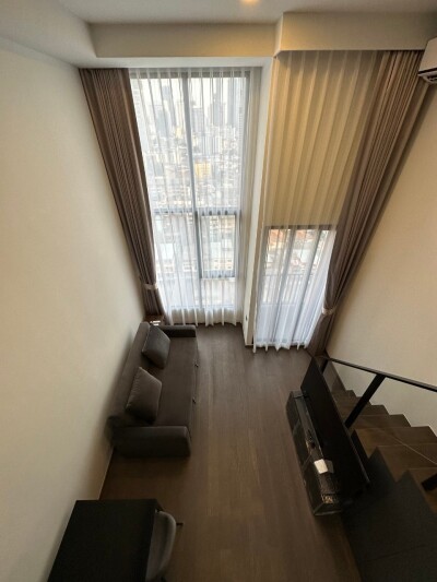 พาร์ค ออริจิ้น จุฬา - สามย่าน / 📏 ขนาด 34 ตร.ม. | เพดานสูง 4.2 เมตร-3