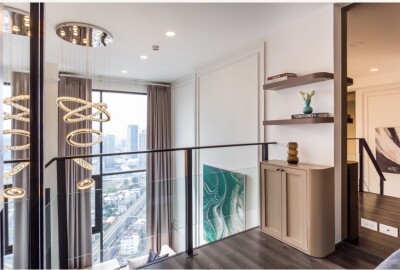 ไนท์บริดจ์ สเปซ รัชโยธิน / ห้อง ดูเพล็กซ์ ขนาด 38 ✔ ชั้น 32 ✔1Bed1Bath duplex-18