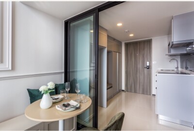 ไนท์บริดจ์ สเปซ รัชโยธิน / ห้อง ดูเพล็กซ์ ขนาด 38 ✔ ชั้น 32 ✔1Bed1Bath duplex-17