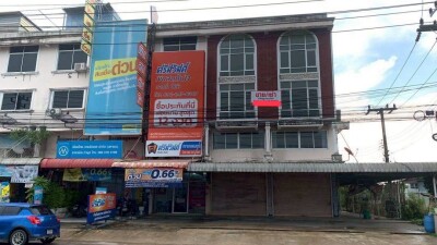 ขาย/ให้เช่า อาคารพาณิชย์ 4 ชั้น 2 ห้องริม ติดคลองบางยาง – ทำเลทองบนถนนพุทธมณฑลสาย 6 --1