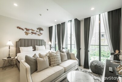 โนเบิล เพลินจิต / ให้เช่า 1 นอน 45 ตรม ชั้น 4 (ตึก C)