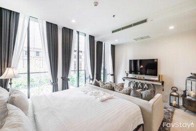 โนเบิล เพลินจิต / ให้เช่า 1 นอน 45 ตรม ชั้น 4 (ตึก C)