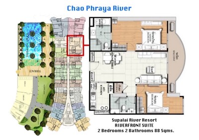 ศุภาลัย ริเวอร์ รีสอร์ท เจริญนคร / Supalai River Resort Charoen Nakhon-22