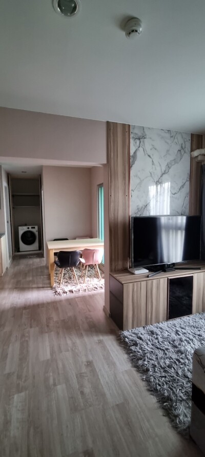 พลัมคอนโด รามคำแหง สเตชั่น / แบบ 2 ห้องนอน 2 ห้องน้ำ 1 ห้องนั่งเล่น ขนาด 47 ตรม. ชั้น 12-2